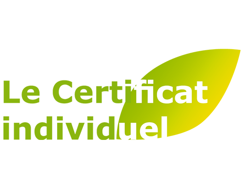 Certificat individuel